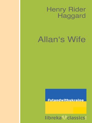 cover image of Allan's Wife